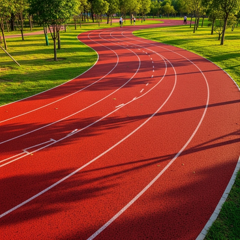 EPDM Jogging Track Flooring - Image 4