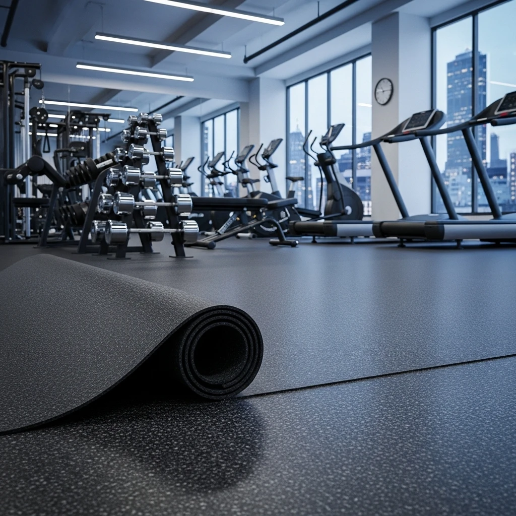 Gym Rubber Roll Flooring - Image 3