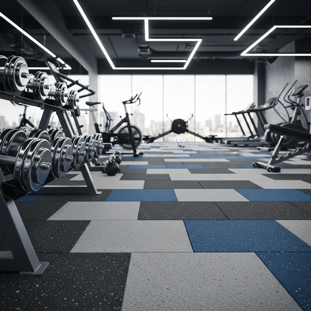 Gym Rubber Flooring - Image 5