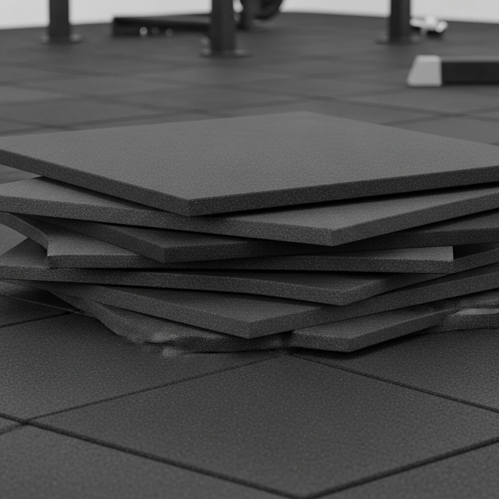 Gym Rubber Tiles Floorings - Image 3