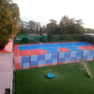 Outdoor Acrylic Paint Basket Ball Flooring Court